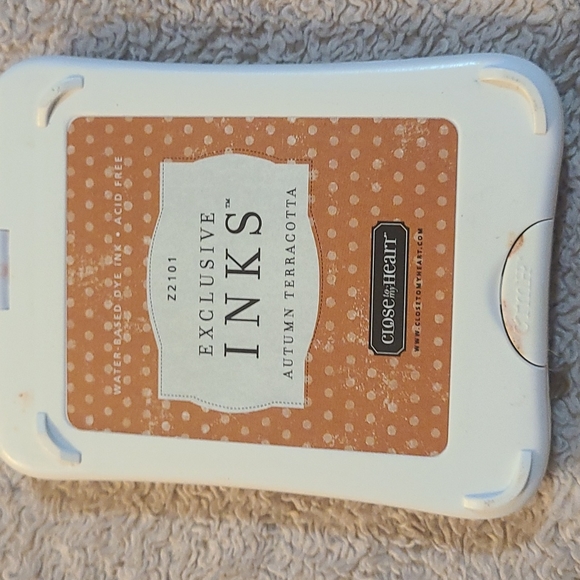 Stamp Pads 4 colors included by classic stamp Pad and exclusive ink Autumn color - Picture 5 of 5